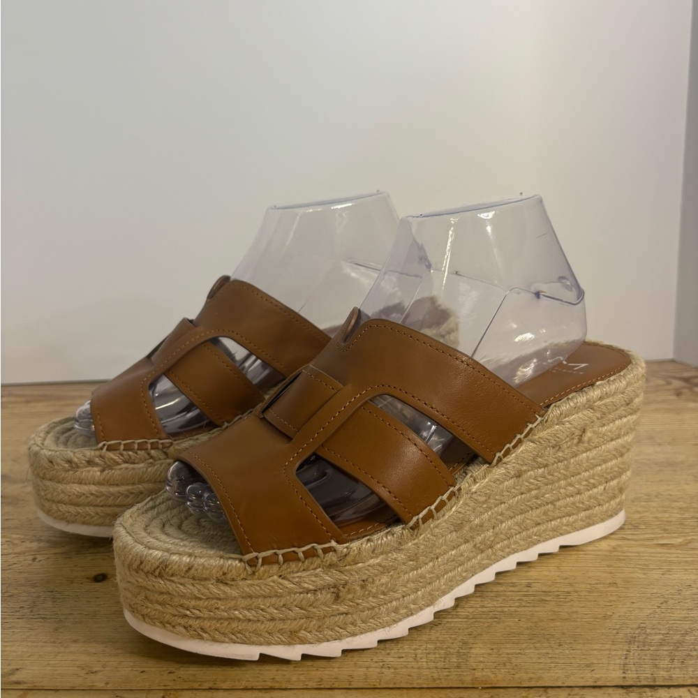 Marc Fisher Robbyn Espadrille Platform Wedge Sandal